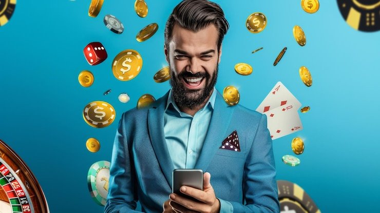 Pengguna membaca ketentuan penggunaan dengan teliti di perangkat digital